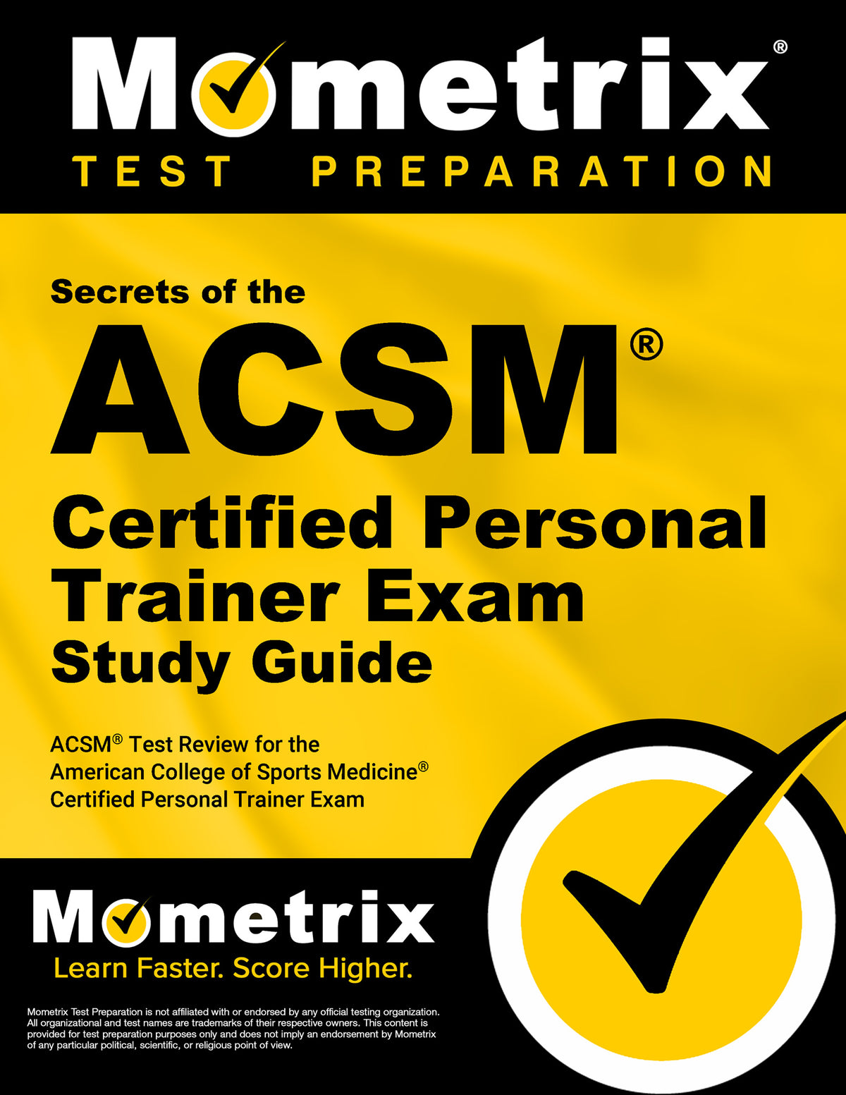 Secrets of the ACSM Certified Personal Trainer Exam Study Guide