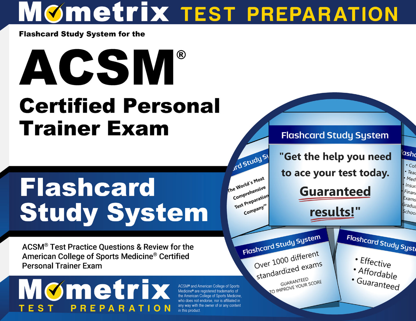 Flashcard Study System for the ACSM Certified Personal Trainer Exam