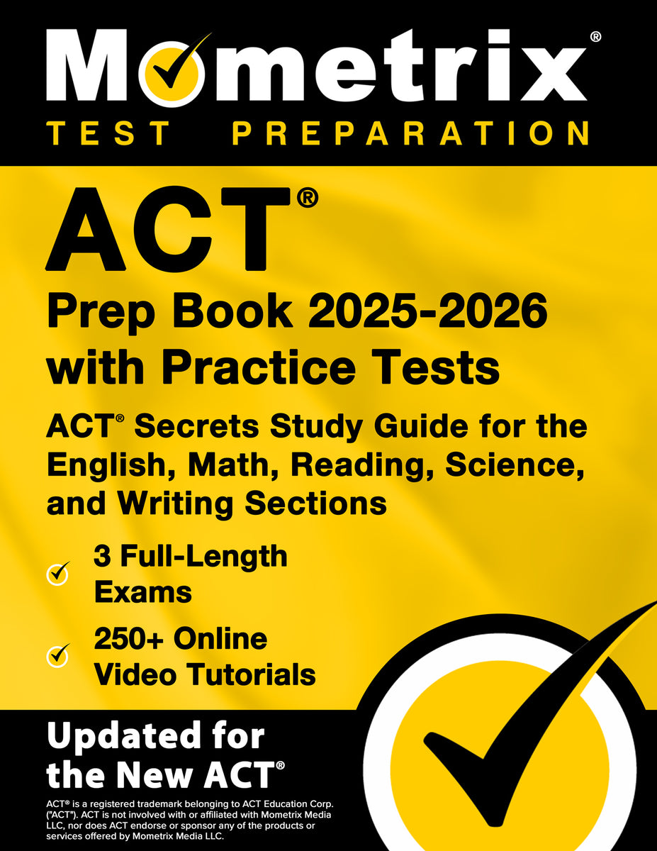 ACT Prep Book 2025 2026 With Practice Tests ACT Secrets Study Guide act-prep-book-2025-2026-with-practice-tests-act-secrets-study-guide