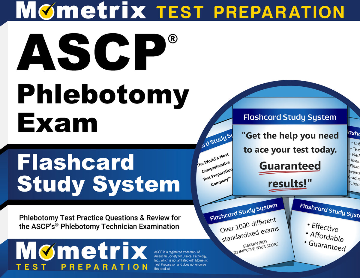 ASCP Phlebotomy Exam Flashcard Study System