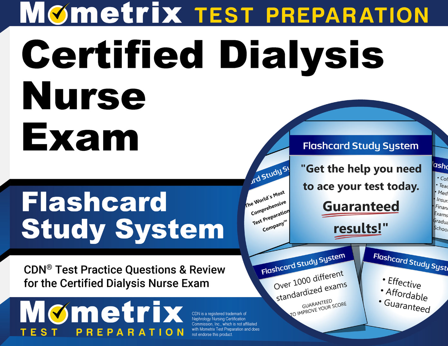 Certified Dialysis Nurse Exam Flashcard Study System