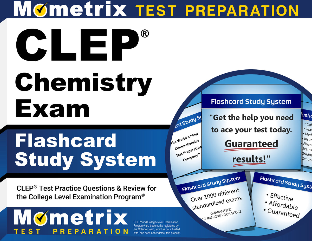 CLEP Chemistry Exam Flashcard Study System