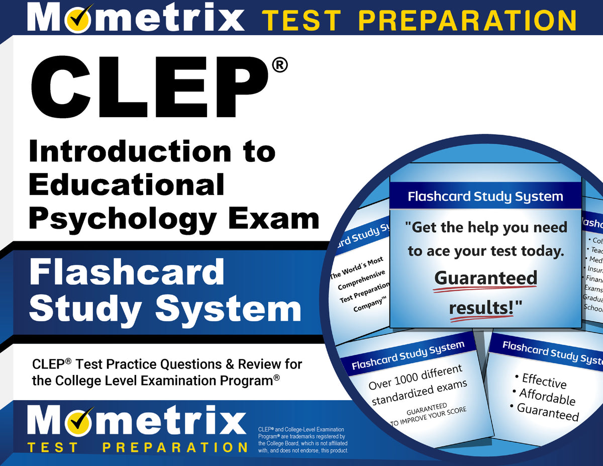 CLEP Introduction to Educational Psychology Exam Flashcard Study System