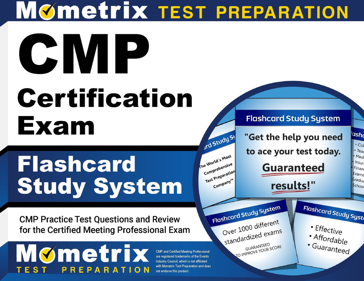 CMP Certification Exam Flashcard Study System