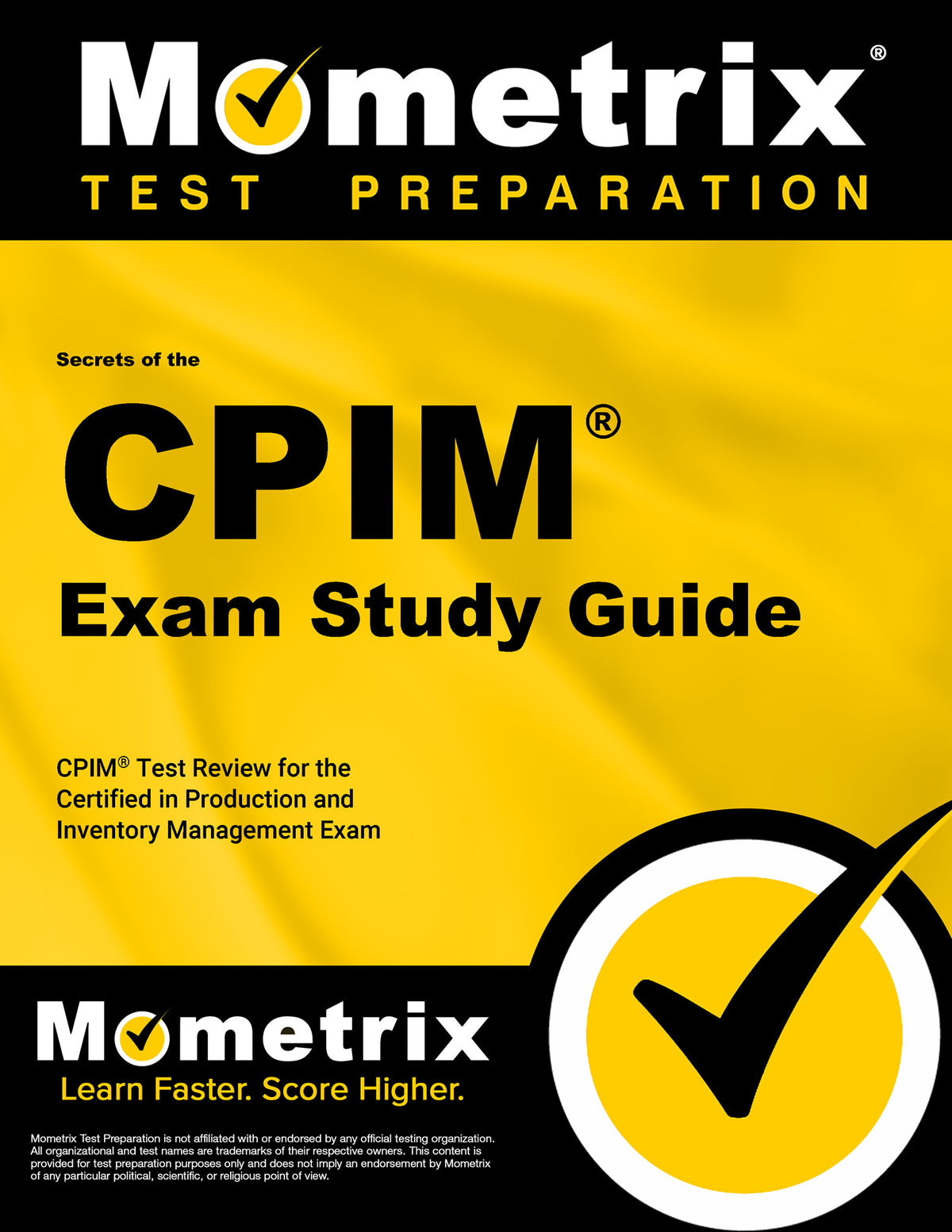 Secrets of the CPIM Exam Study Guide