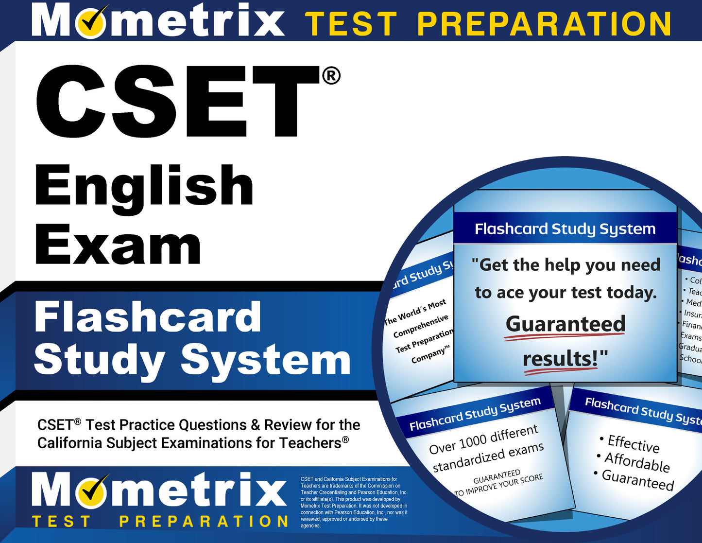 CSET English Exam Flashcard Study System