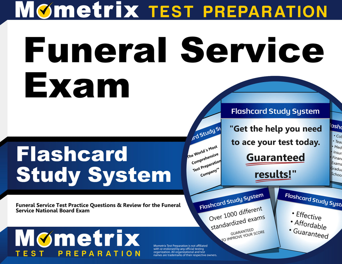 Funeral Service Exam Flashcard Study System – Mometrix Test Preparation