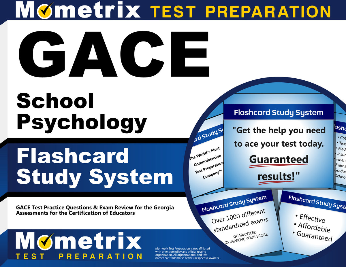 GACE School Psychology Flashcard Study System
