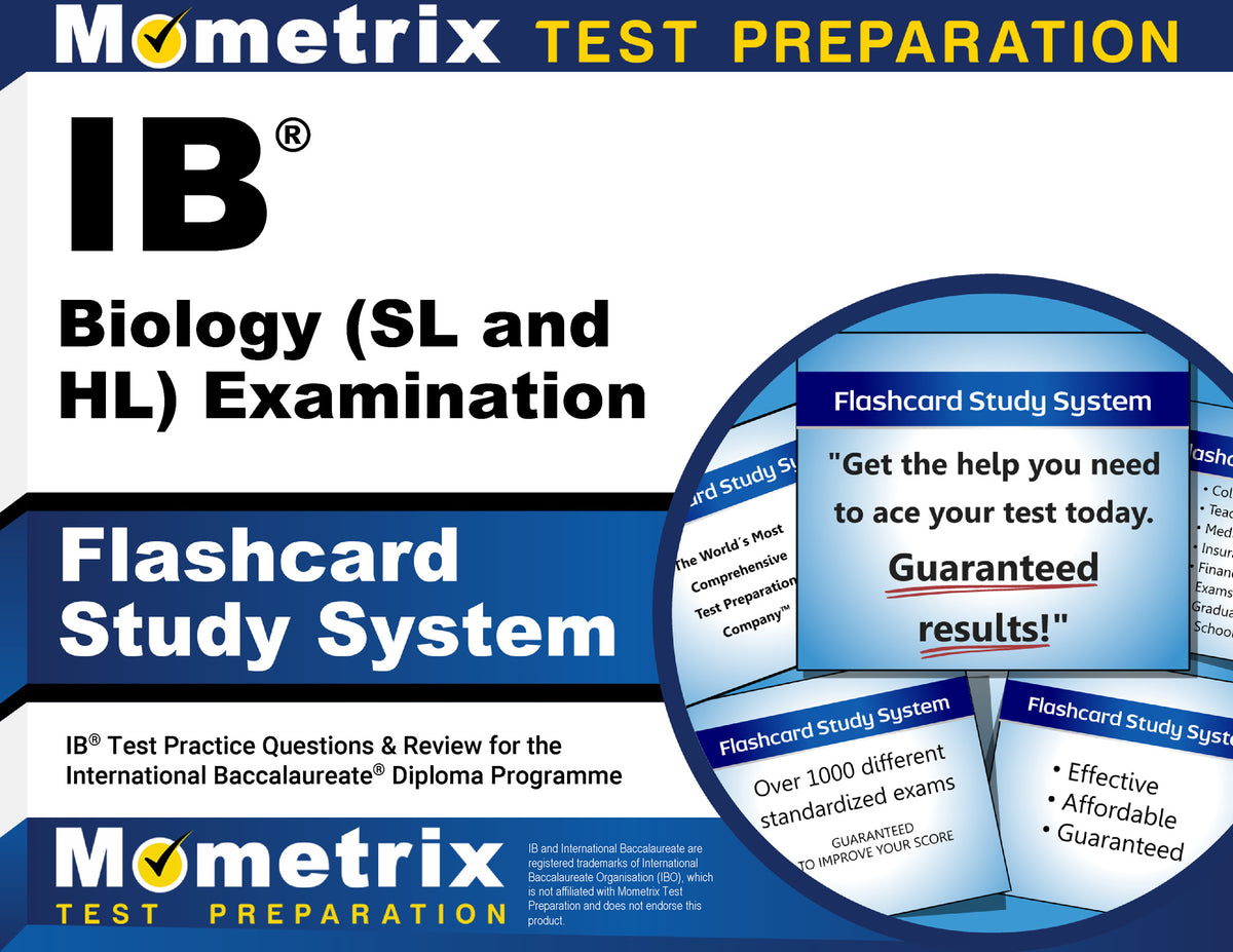 IB Biology (SL and HL) Examination Flashcard Study System