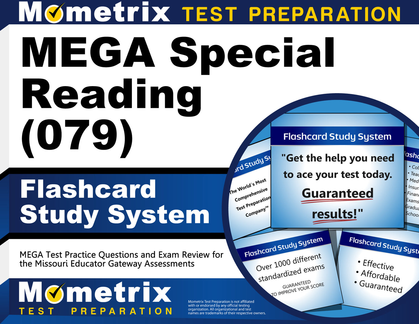 MEGA Special Reading (079) Flashcard Study System