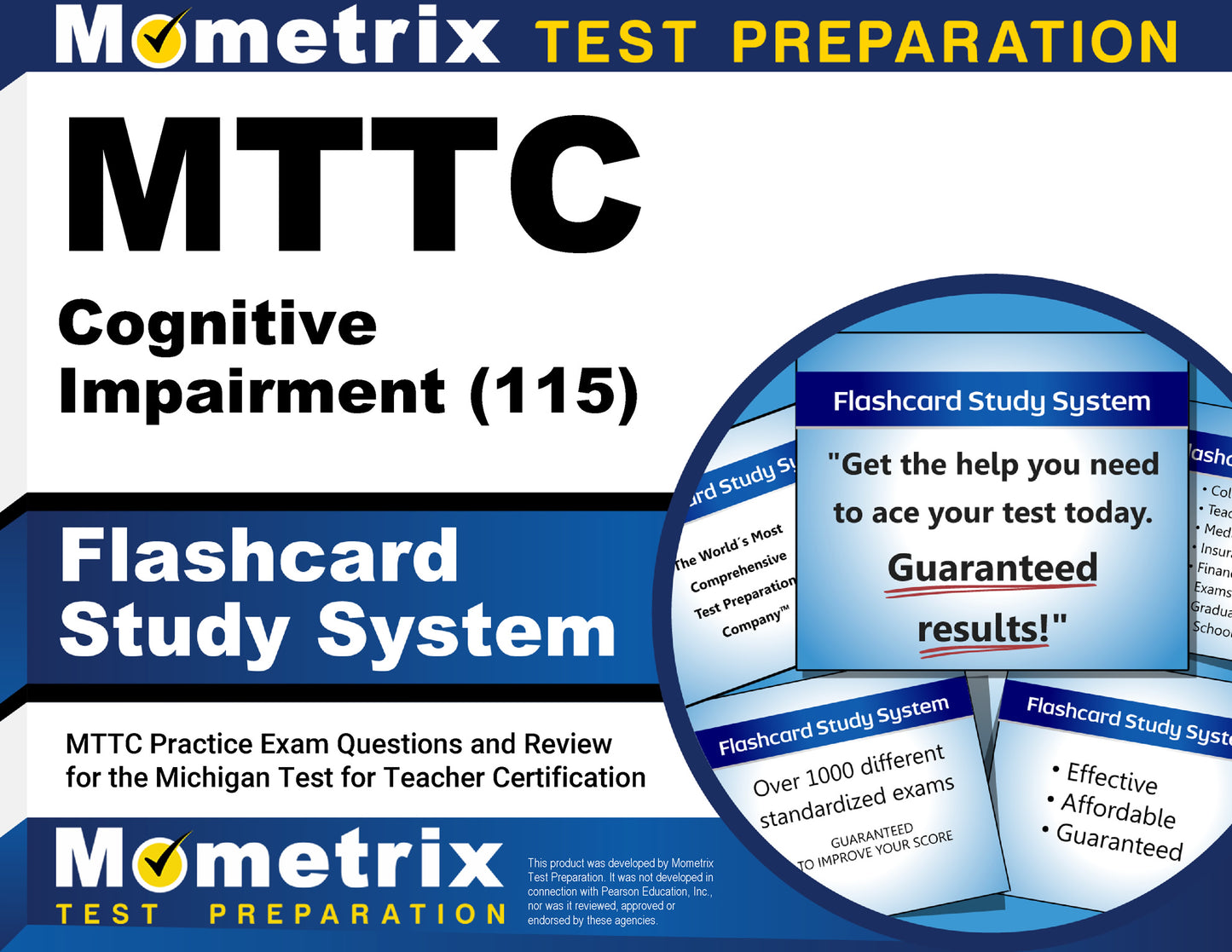 MTTC Cognitive Impairment (115) Flashcard Study System