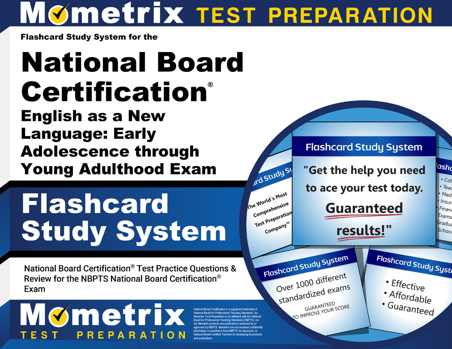 Flashcard Study System for the National Board Certification English as a New Language: Early Adolescence through Young Adulthood Exam