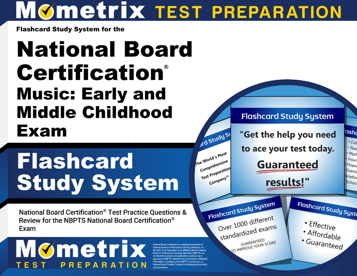 Flashcard Study System for the National Board Certification Music: Early and Middle Childhood Exam