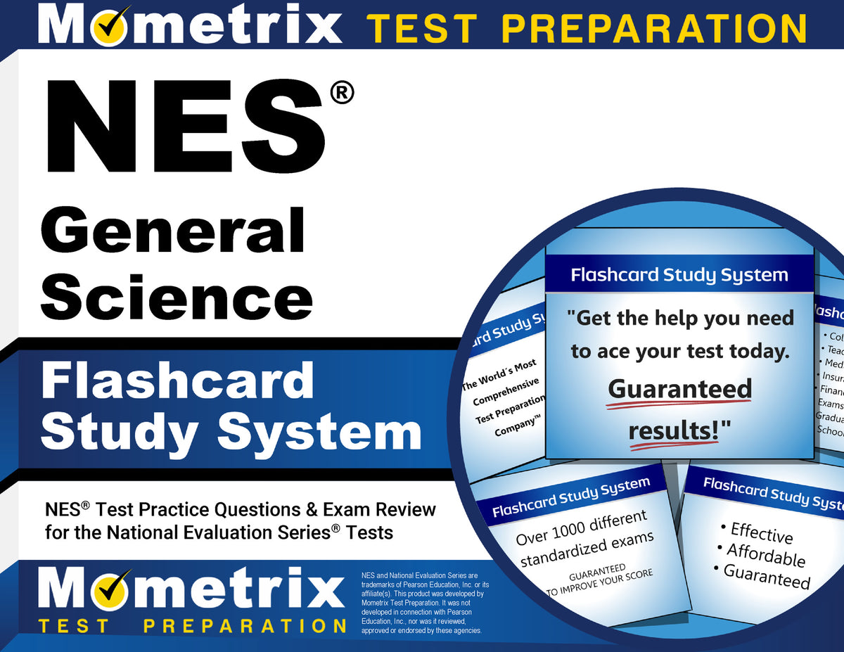 NES General Science Flashcard Study System