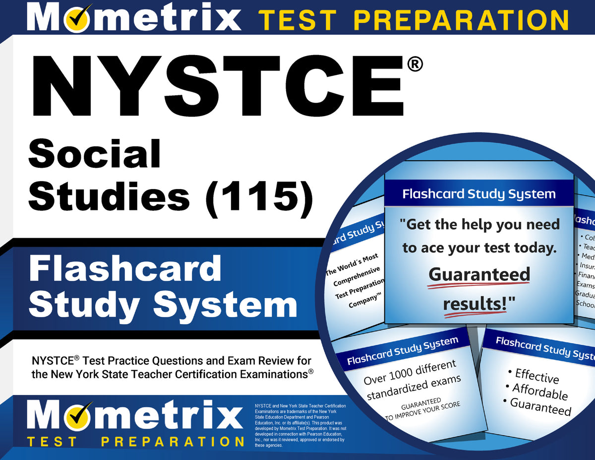 NYSTCE Social Studies (115) Flashcard Study System