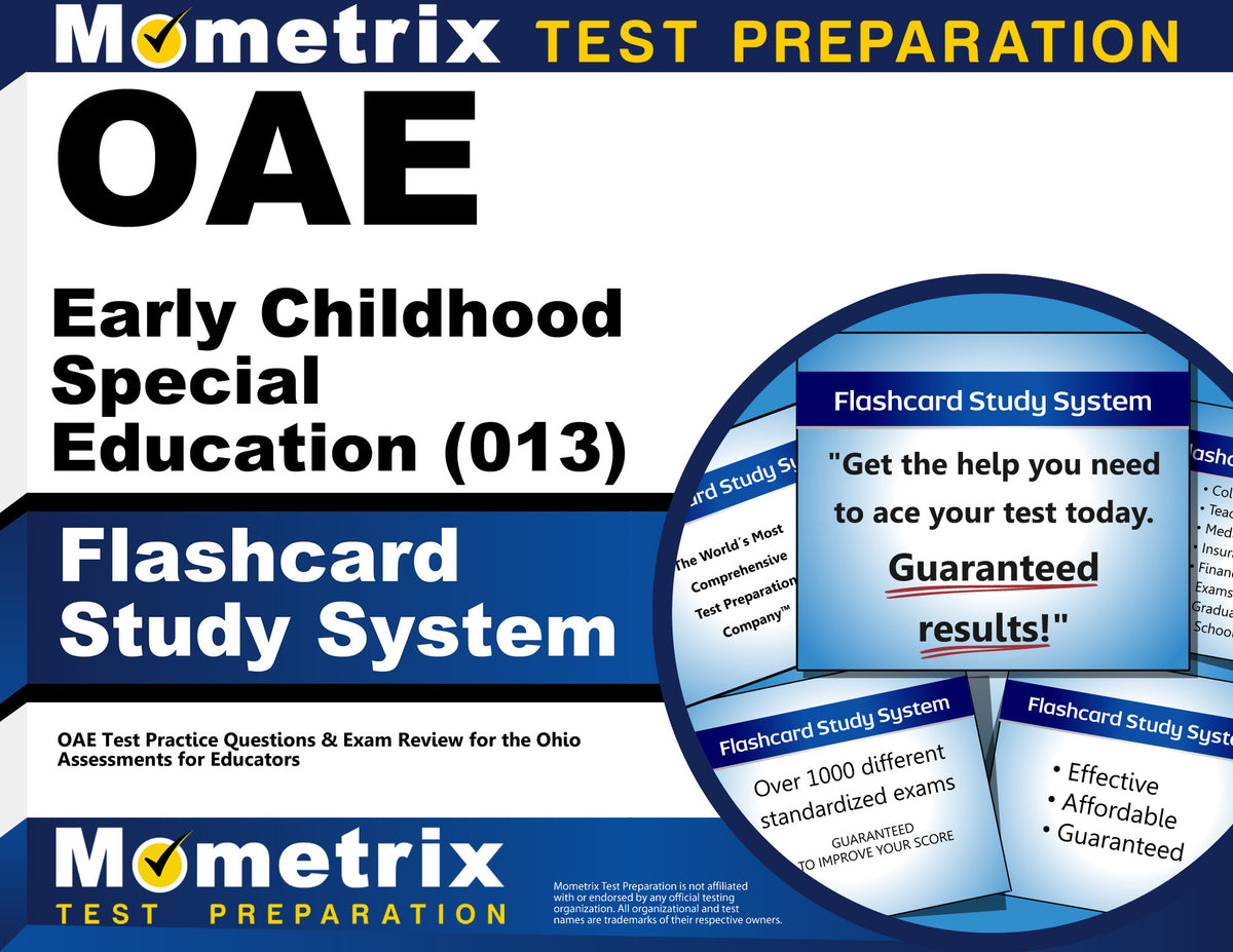 OAE Early Childhood Special Education (013) Flashcard Study System