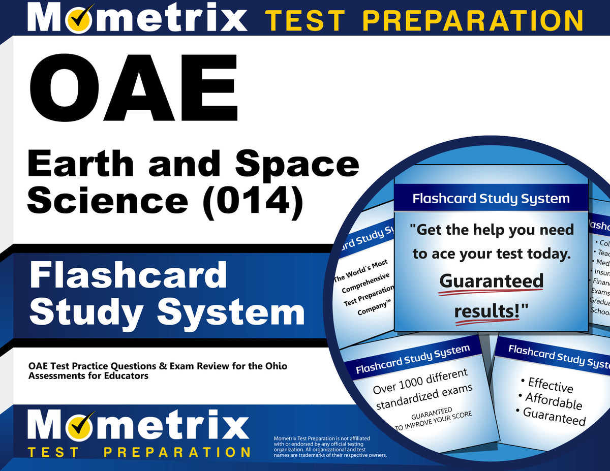 OAE Earth and Space Science (014) Flashcard Study System