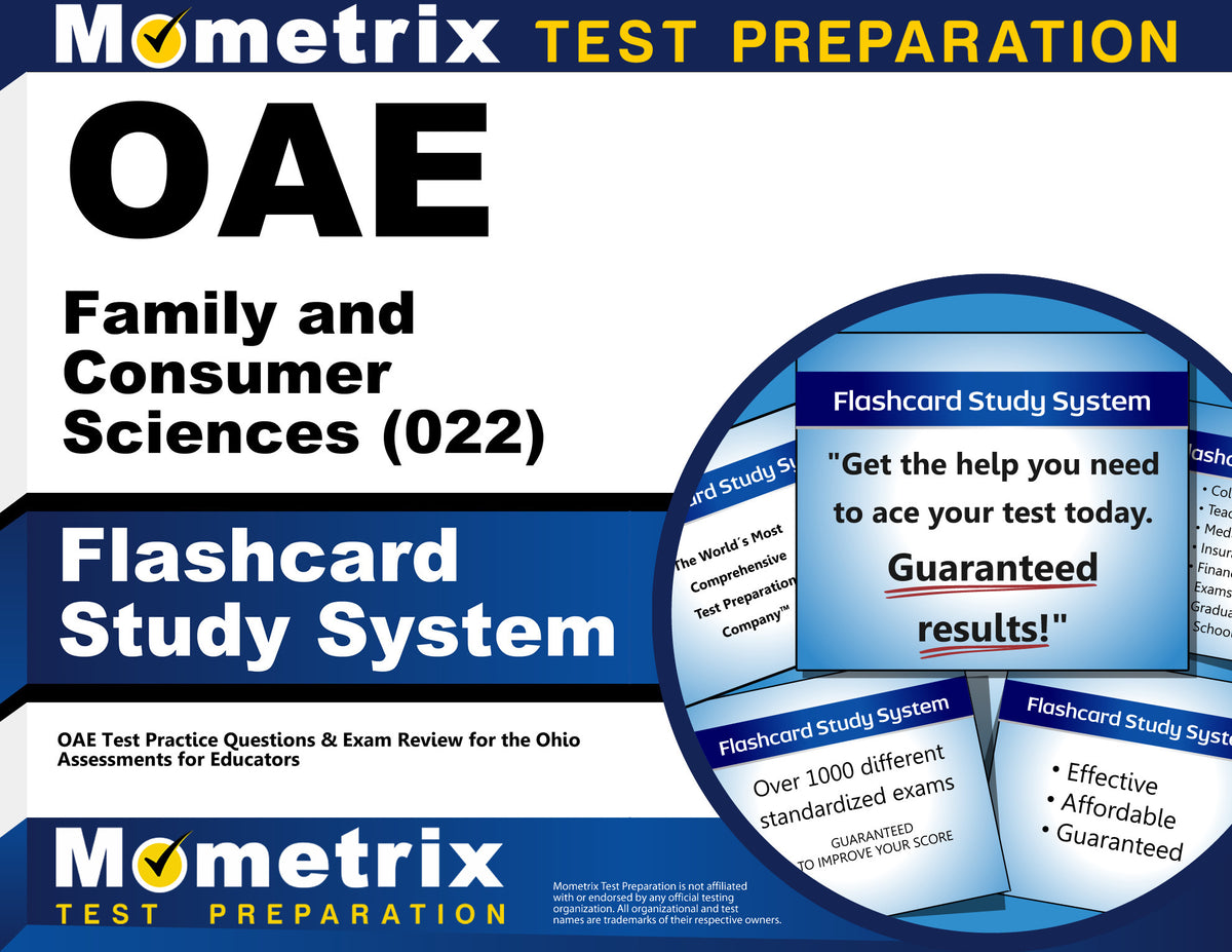 OAE Family and Consumer Sciences (022) Flashcard Study System