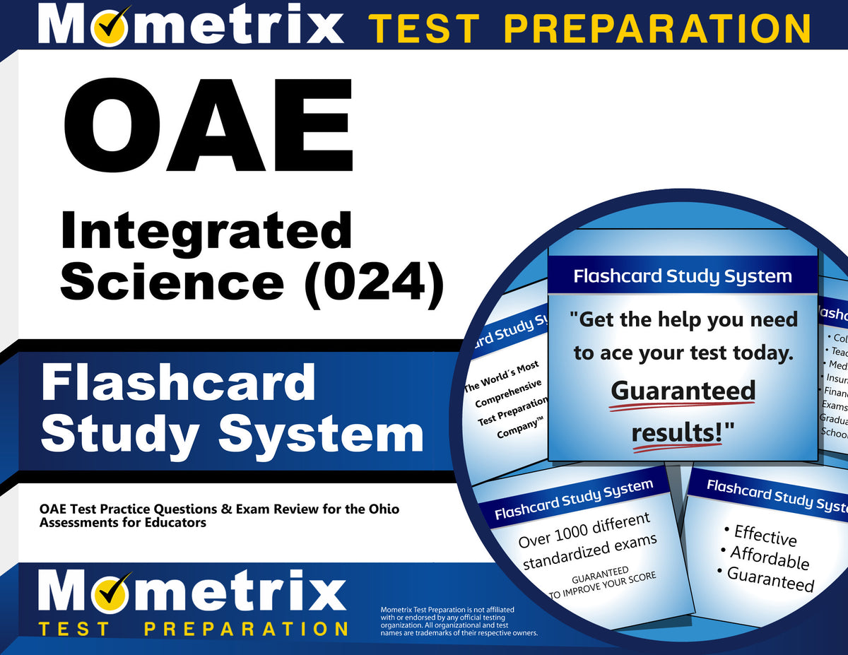 OAE Integrated Science (024) Flashcard Study System