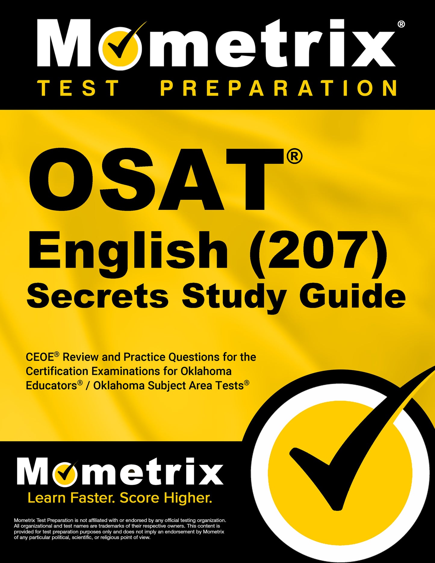 OSAT English (207) Secrets Study Guide
