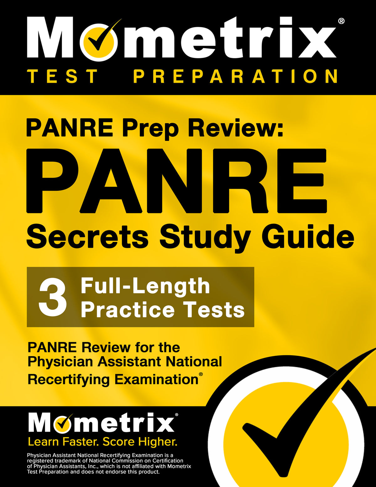 PANRE Prep Review: PANRE Secrets Study Guide (printed book)