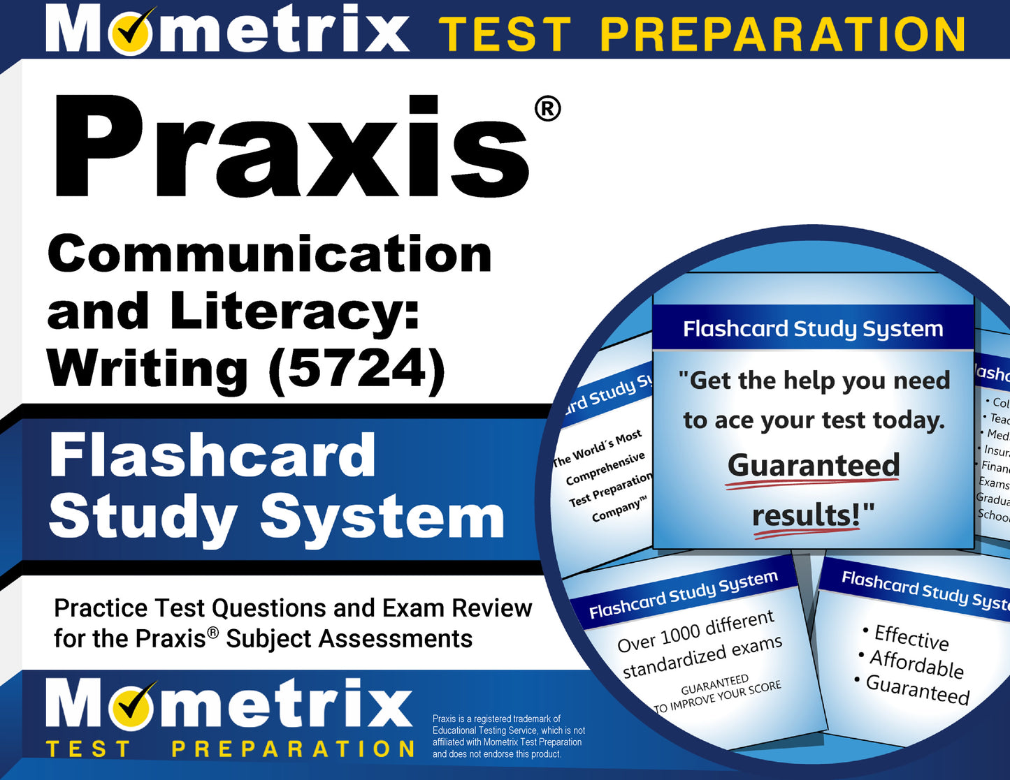 Praxis Communication and Literacy: Writing (5724) Flashcard Study System