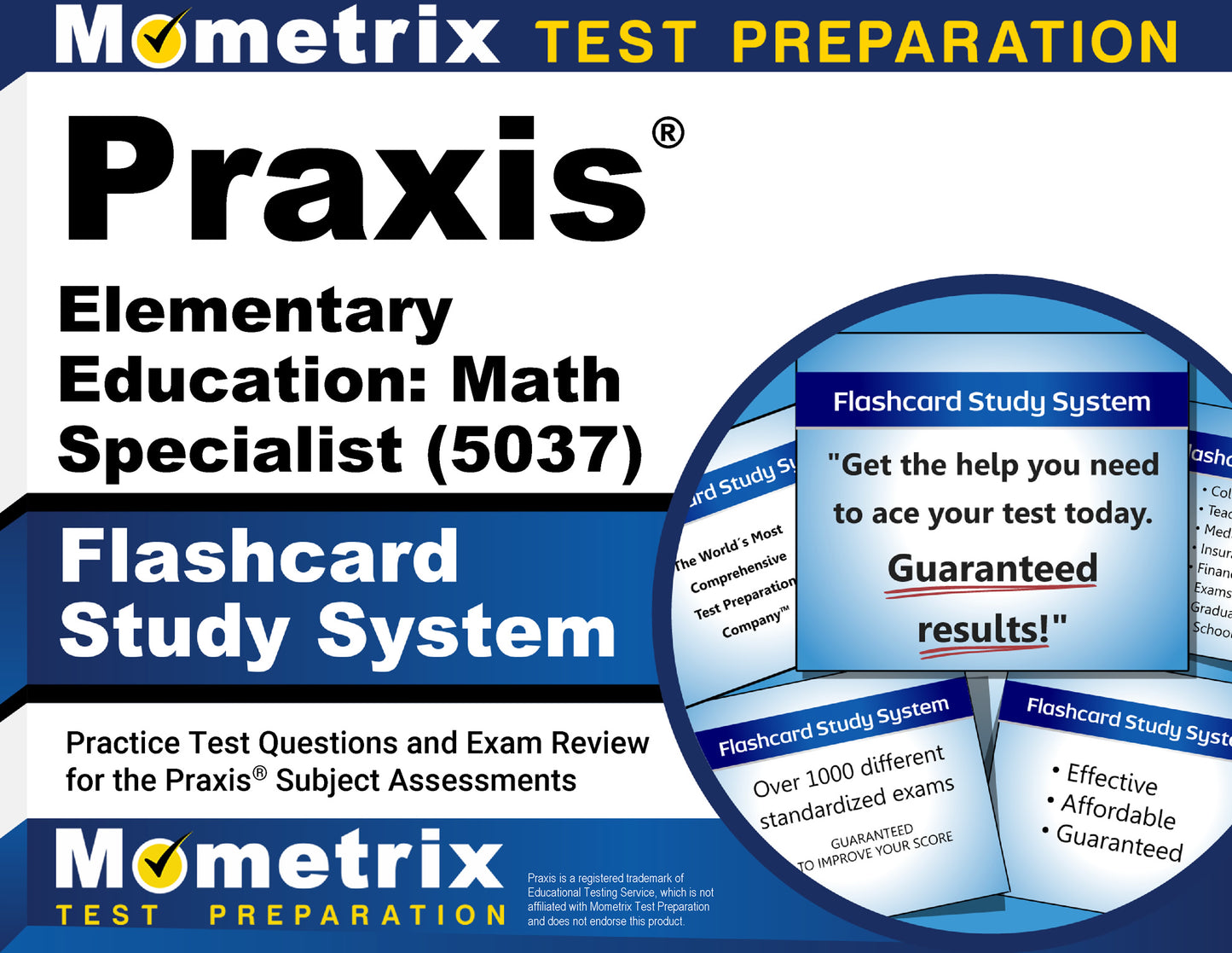 Praxis Elementary Education: Math Specialist (5037) Flashcard Study System