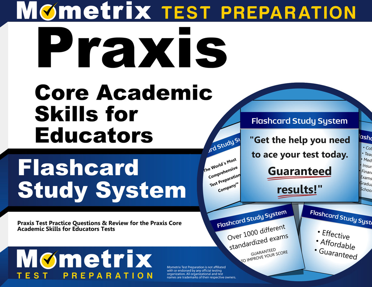 praxis-core-academic-skills-for-educators-exam-flashcard-study-system