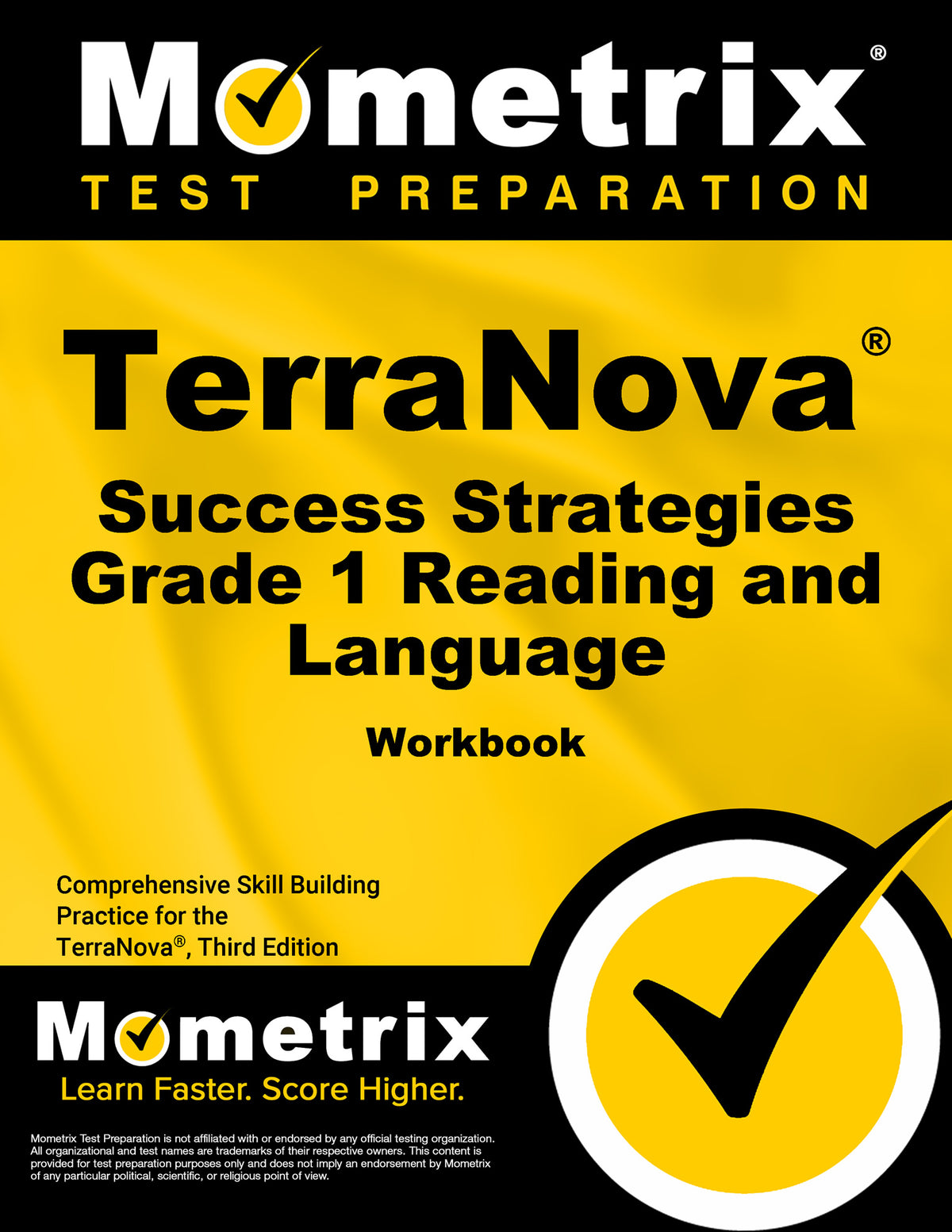 TerraNova Success Strategies Grade 1 Reading and Language Workbook