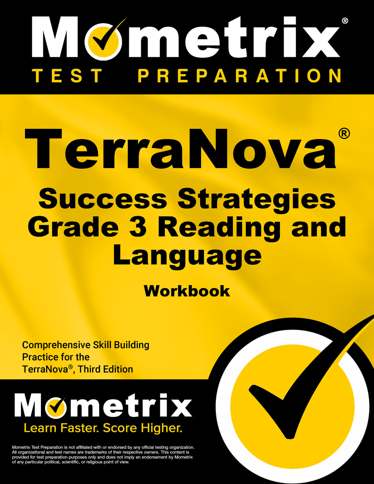 TerraNova Success Strategies Grade 3 Reading and Language Workbook