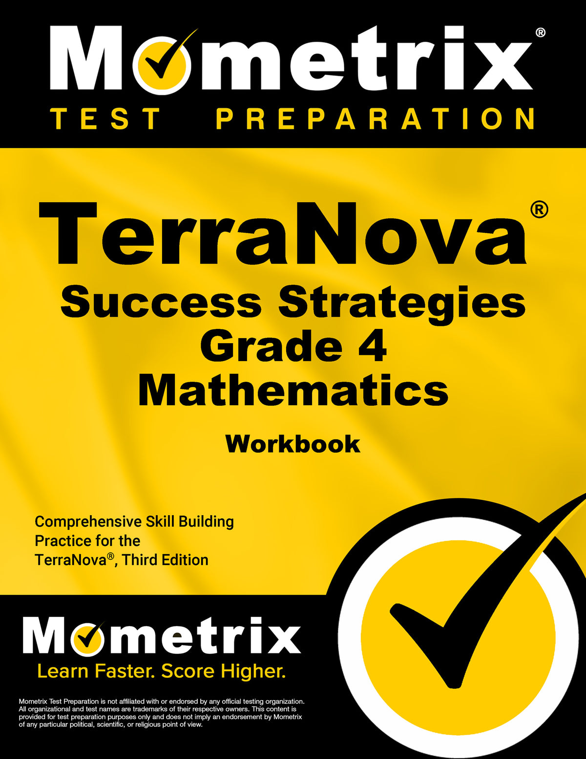 TerraNova Success Strategies Grade 4 Mathematics Workbook