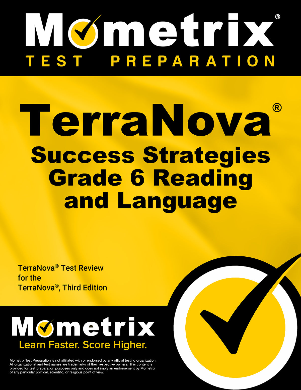 TerraNova Success Strategies Grade 6 Reading and Language Study Guide