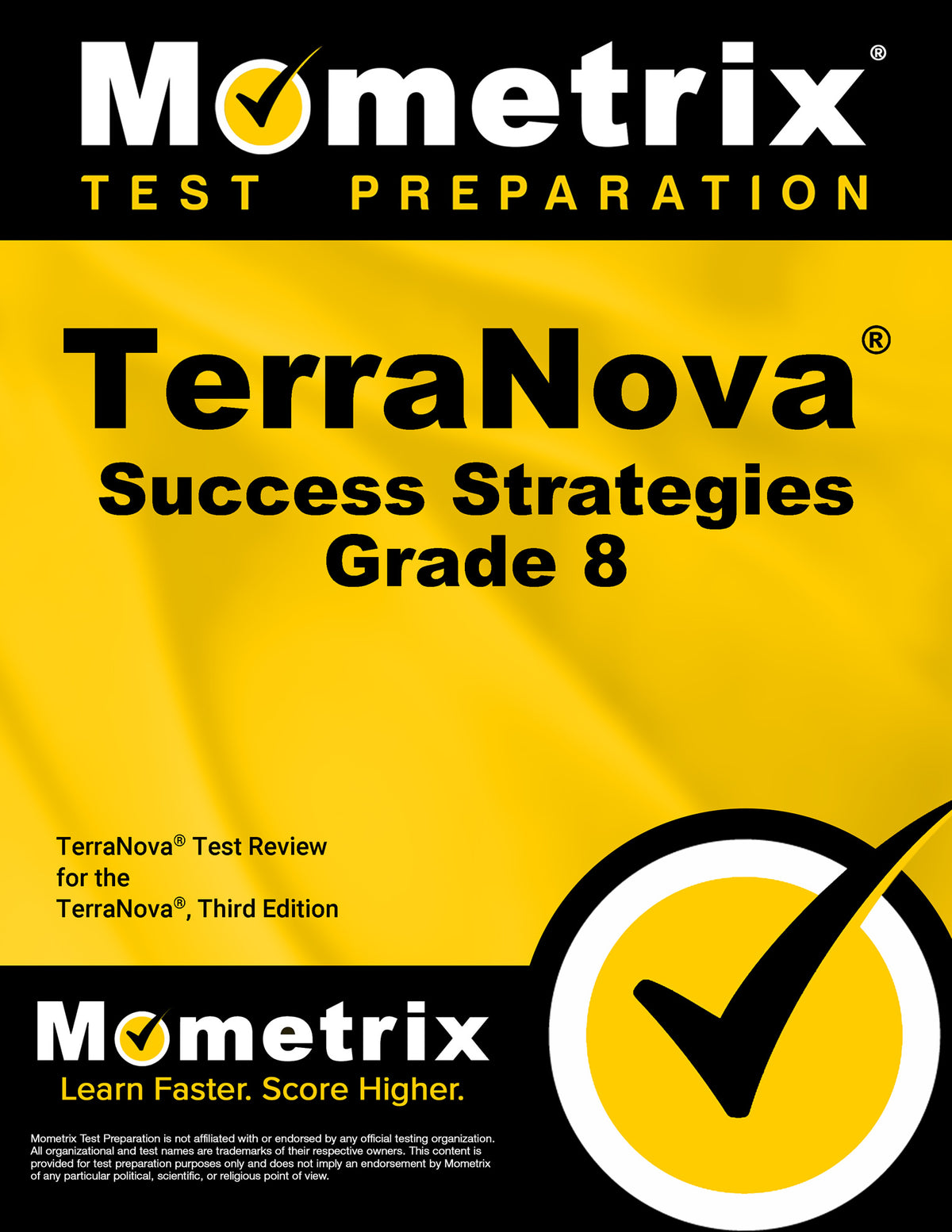 TerraNova Success Strategies Grade 8 Study Guide