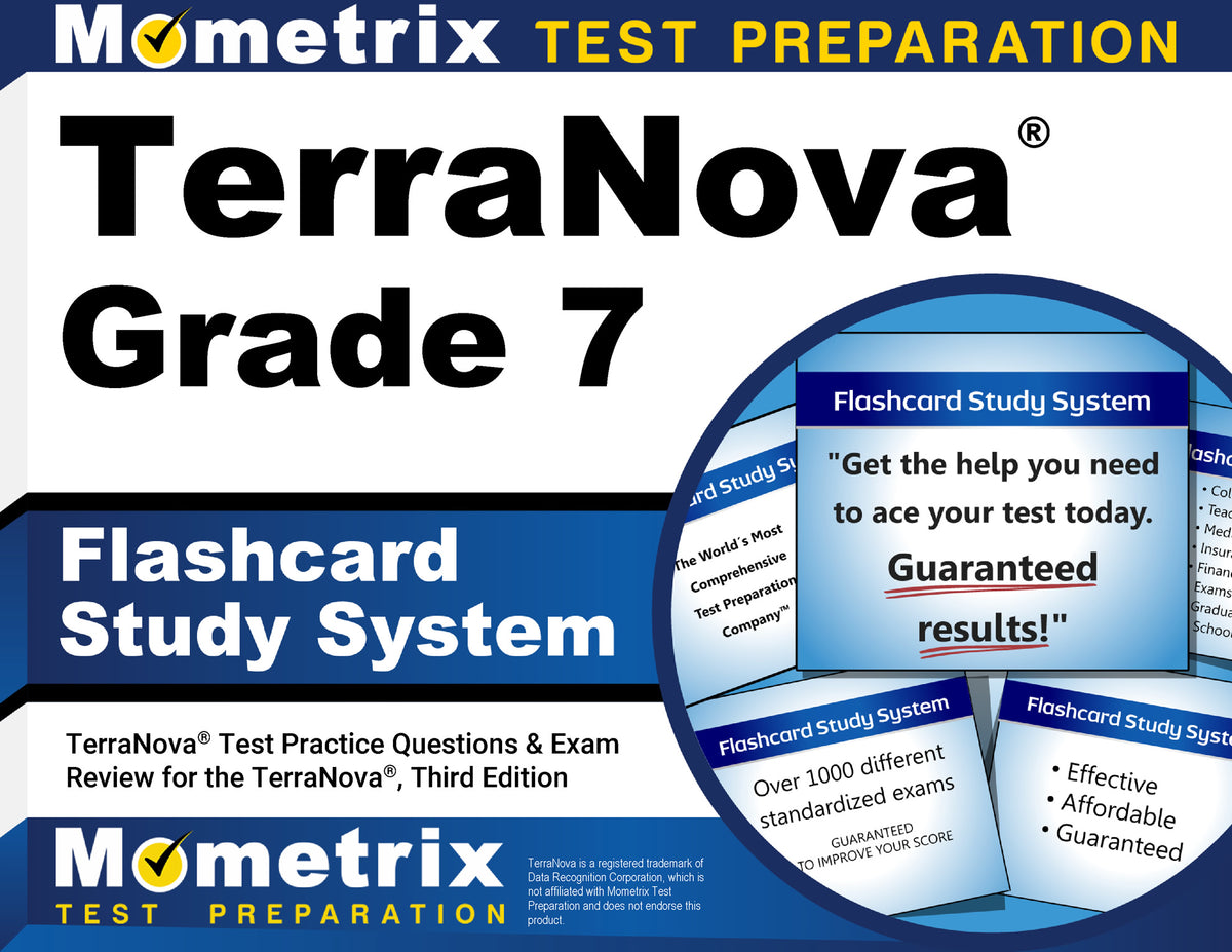 TerraNova Grade 7 Flashcard Study System