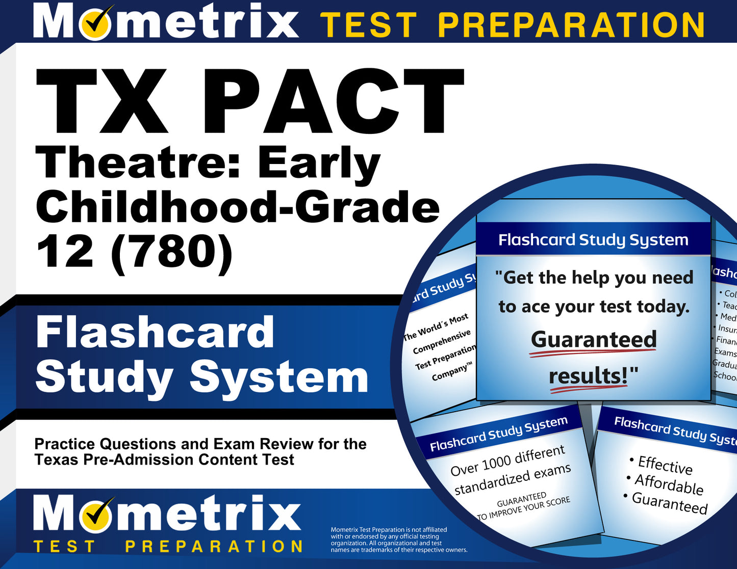 TX PACT Theatre: Early Childhood-Grade 12 (780) Flashcard Study System