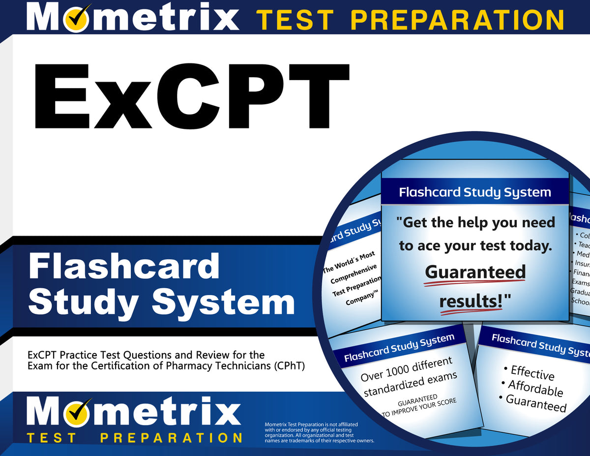 ExCPT Flashcard Study System Mometrix Test Preparation