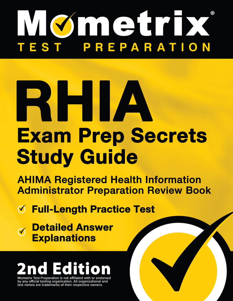 RHIA Exam Prep Secrets Study Guide [2nd Edition] Mometrix Test