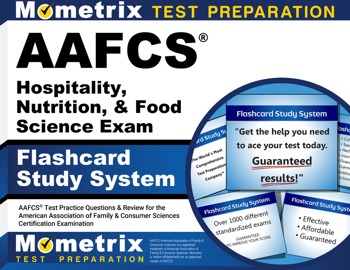AAFCS Hospitality, Nutrition, & Food Science Exam Flashcard Study System