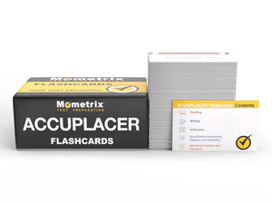 ACCUPLACER Study Cards 2024-2025 (boxed)