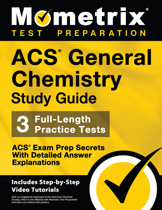 ACS General Chemistry Study Guide - ACS Exam Prep Secrets (printed book)