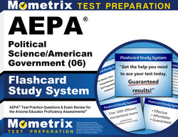 AEPA Political Science/American Government (06) Flashcard Study System