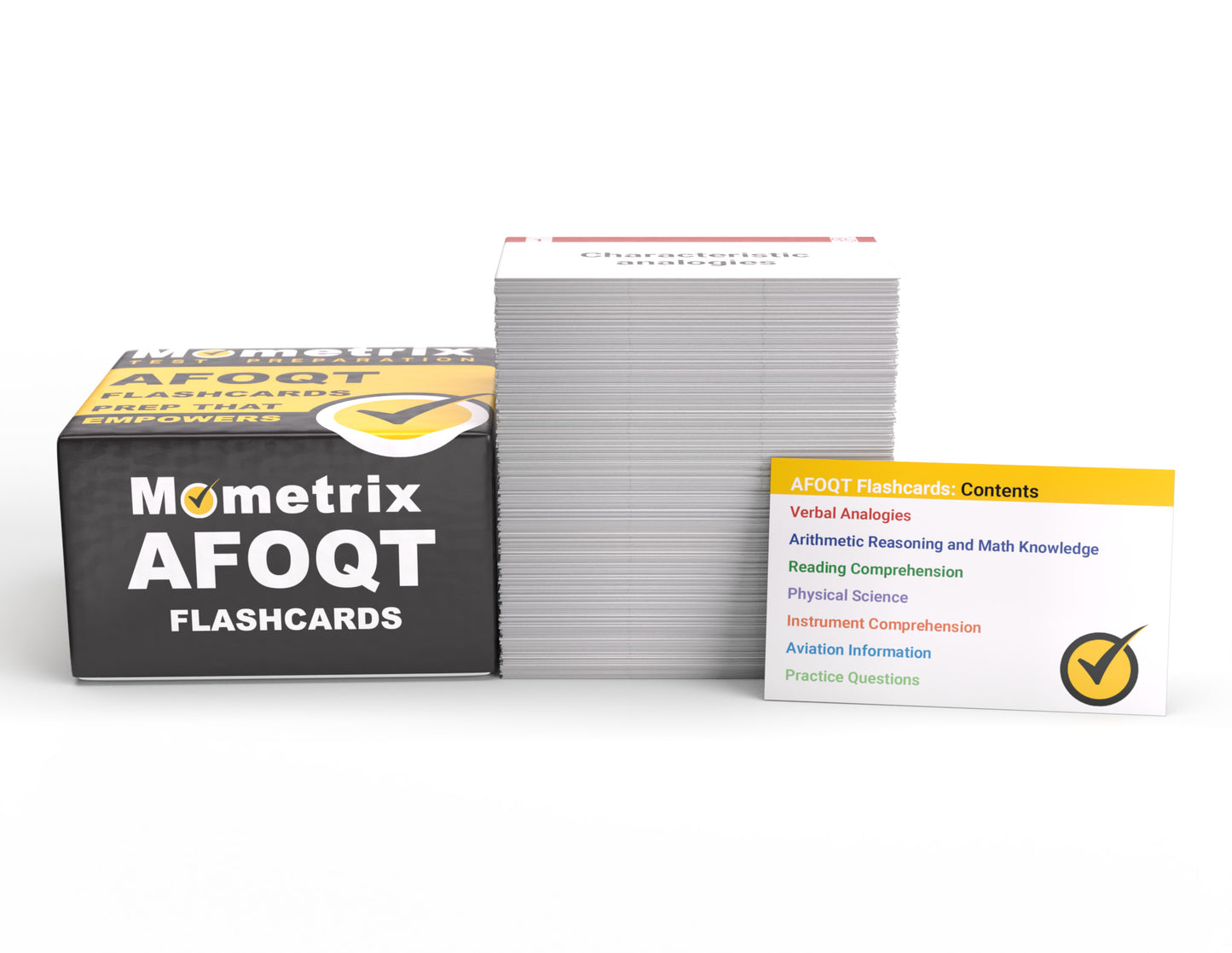 AFOQT Study Cards 2026-2027 (boxed)