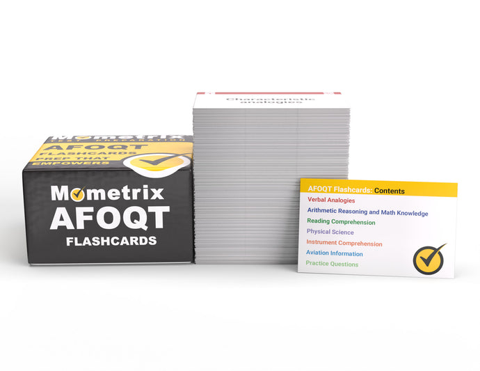 AFOQT Study Cards 2025-2026