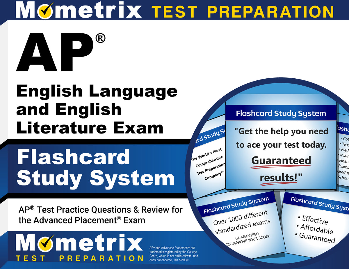 AP English Language and English Literature Exam Flashcard Study System