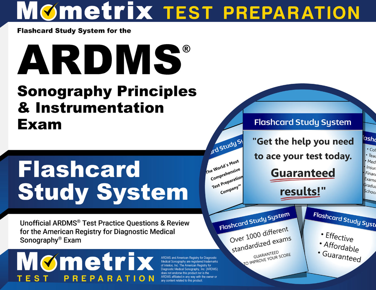 Flashcard Study System for the ARDMS Sonography Principles & Instrumentation Exam