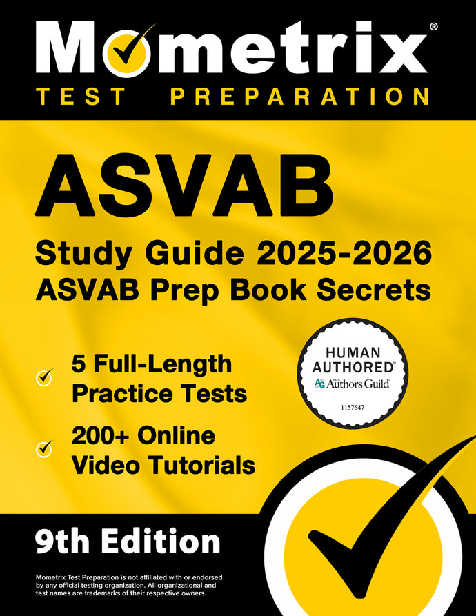 ASVAB Study Guide 2025-2026 - ASVAB Prep Book Secrets [Human Authored]