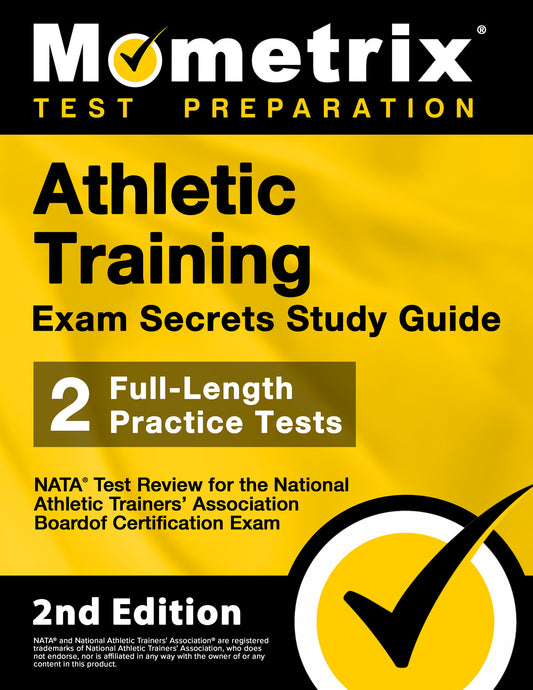 Athletic Training Exam Secrets Study Guide [2nd Edition] (printed book)