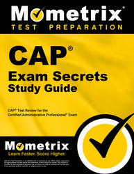 CAP Exam Secrets Study Guide (printed book)