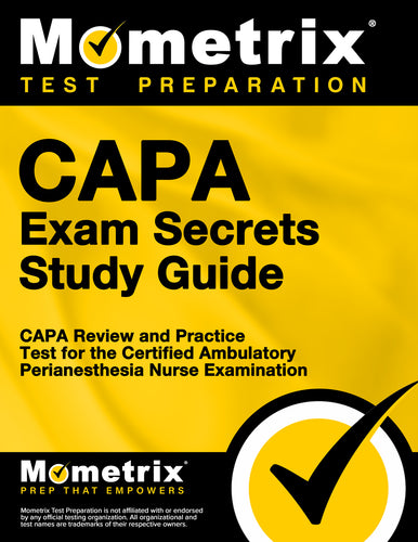CAPA Exam Secrets Study Guide