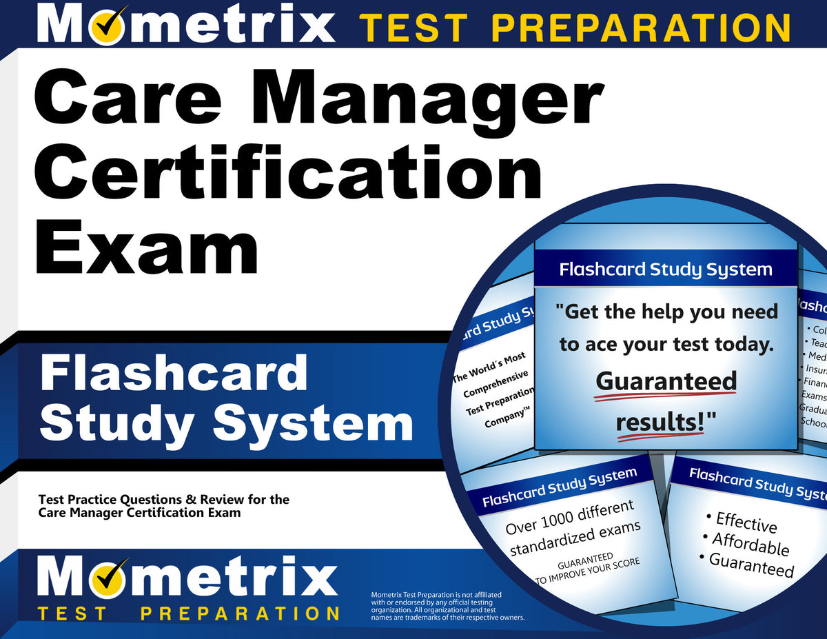 Care Manager Certification Exam Flashcard Study System